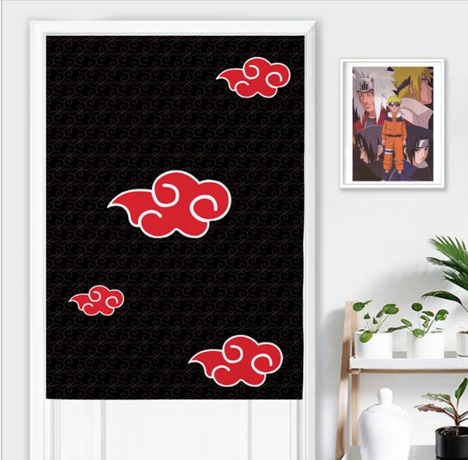 naruto anime Partition curtain 85*120cm welcome custom design