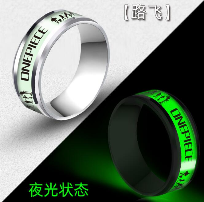 one piece anime moon ring