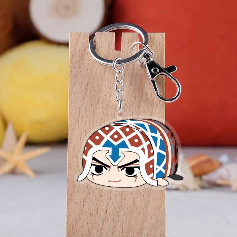 jojos bizarre adventure anime keychain