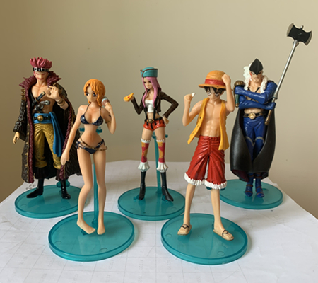 One Piece Anime PVC Figure (6pcs/set) (Opp Bag)