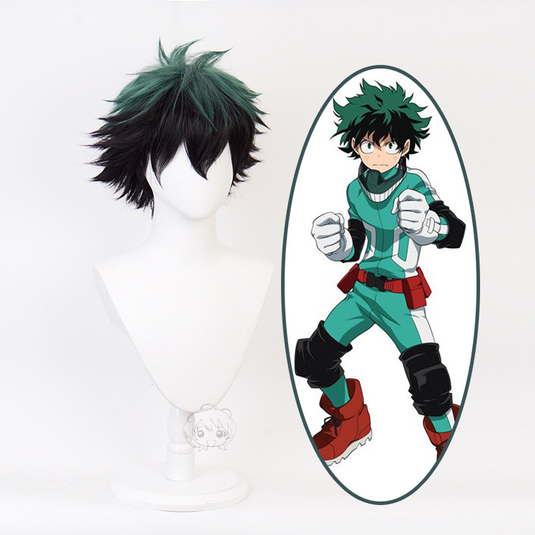 my hero academia anime cos wig