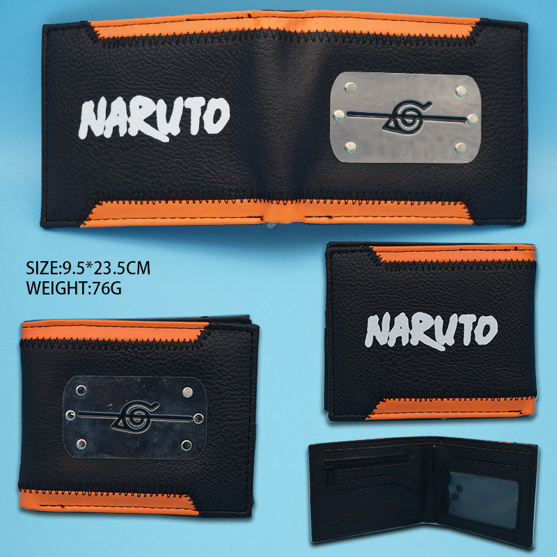 Naruto Anime PU Purse and Wallet