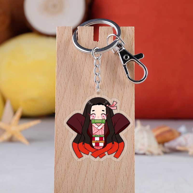 demon slayer anime keychain