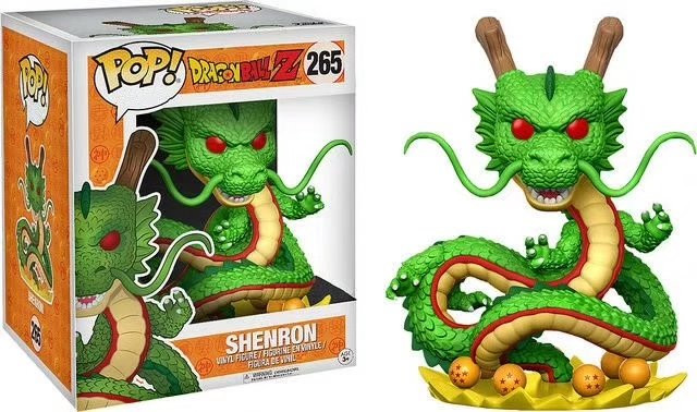 Funko POP 265# Dragon Ball Z Super Sized Shenron Collection Toy Anime Figures 15CM