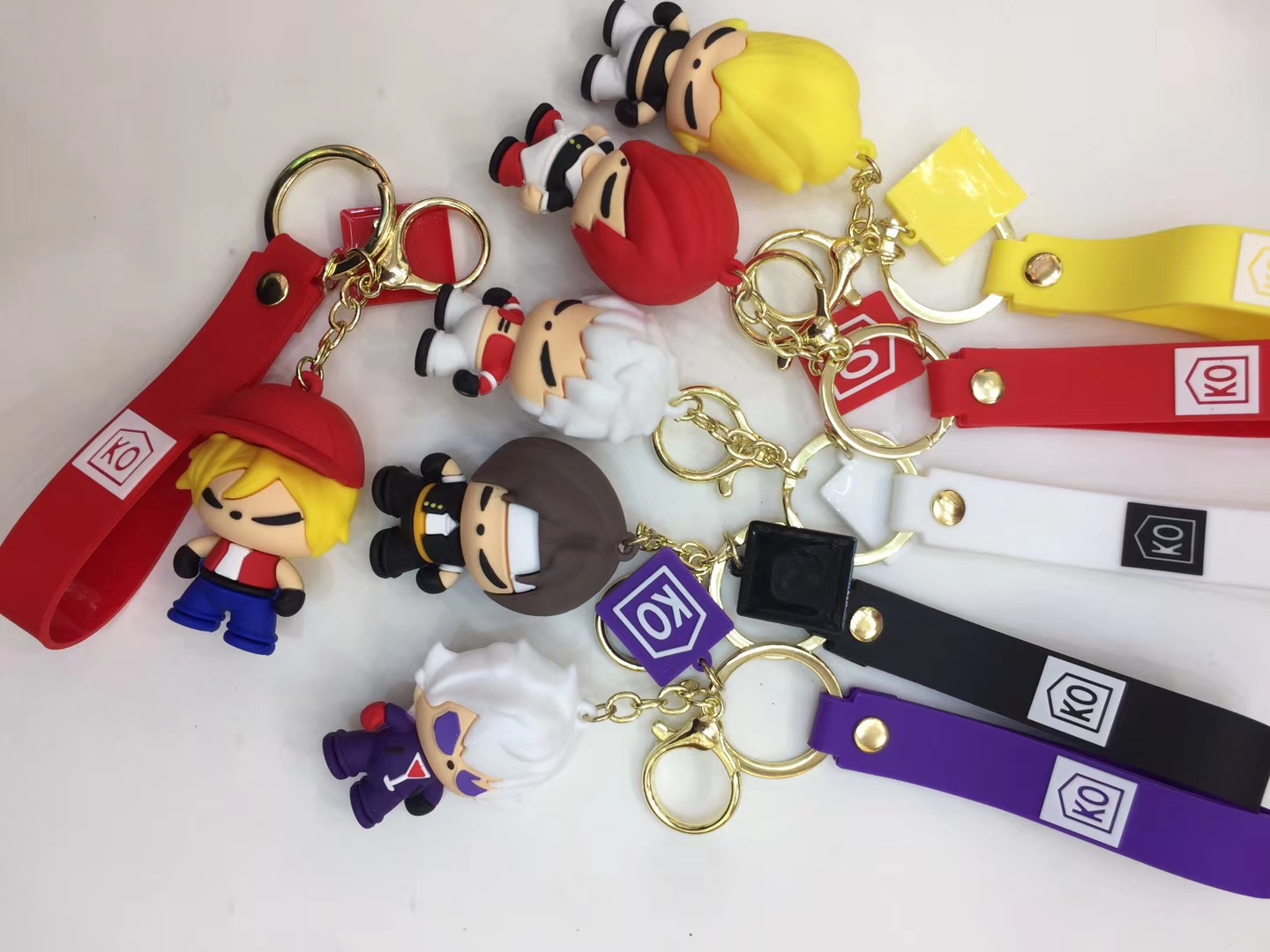 king of fighter anime figure keychain price for 1 pcs