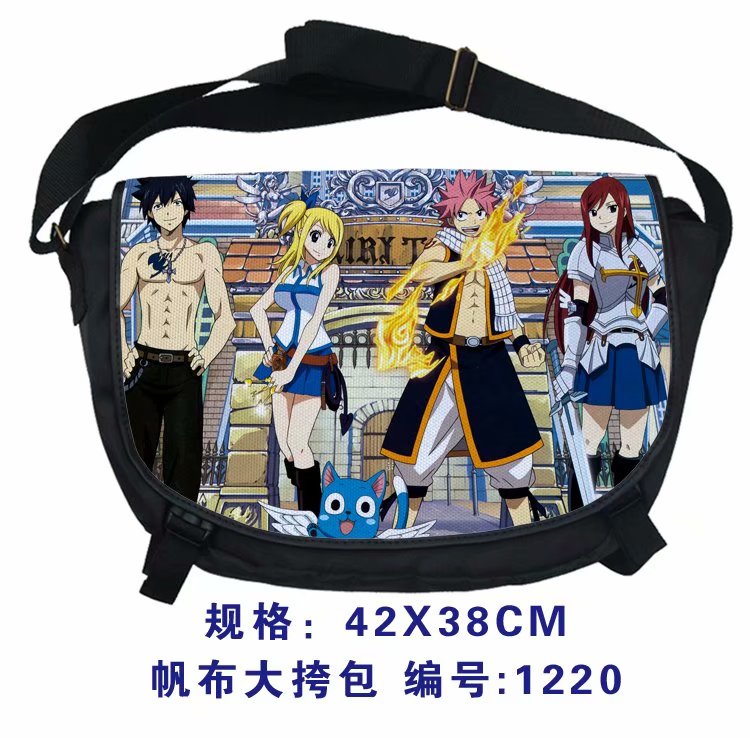 2 Styles Fairy Tail Cartoon Japanese Anime Single-shoulder Bag