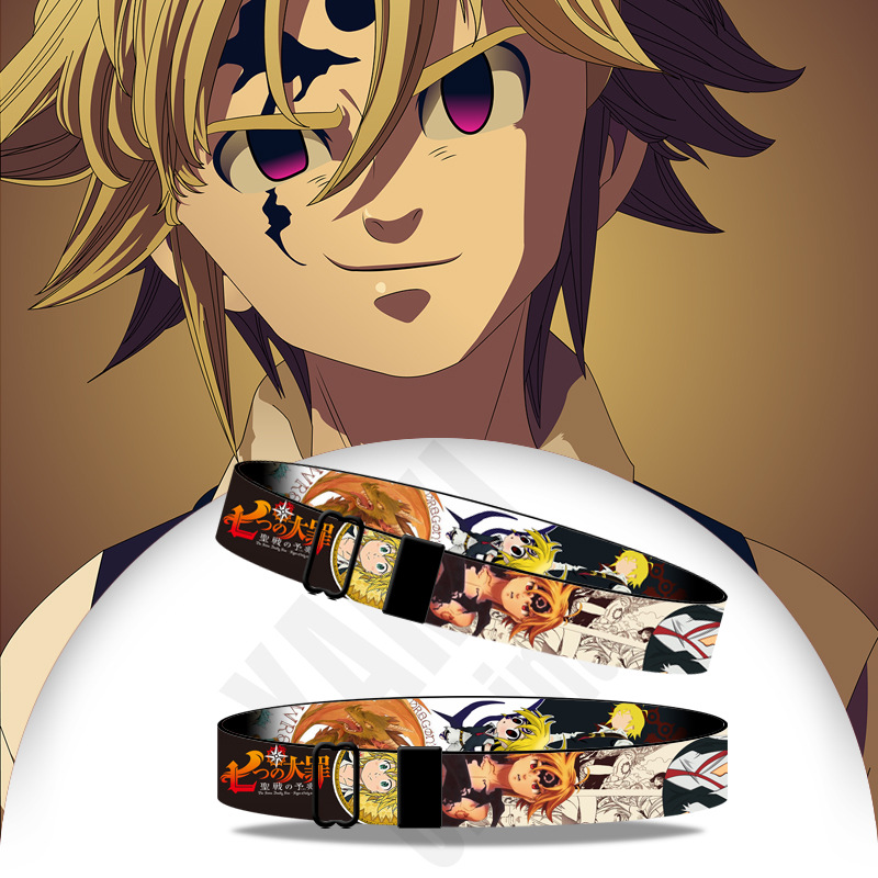 seven deadly sins anime Wristbands