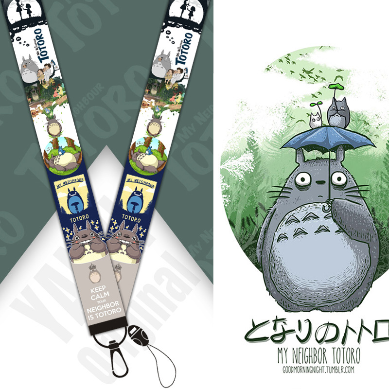 totoro anime lanyard phonestrap 2.5cm*45cm