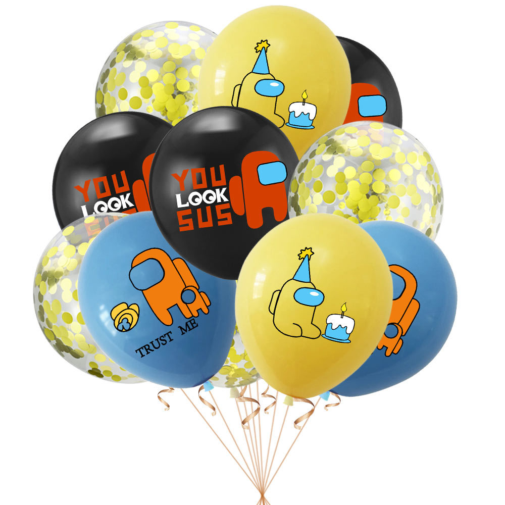 among us party balloon price for 10 pcs