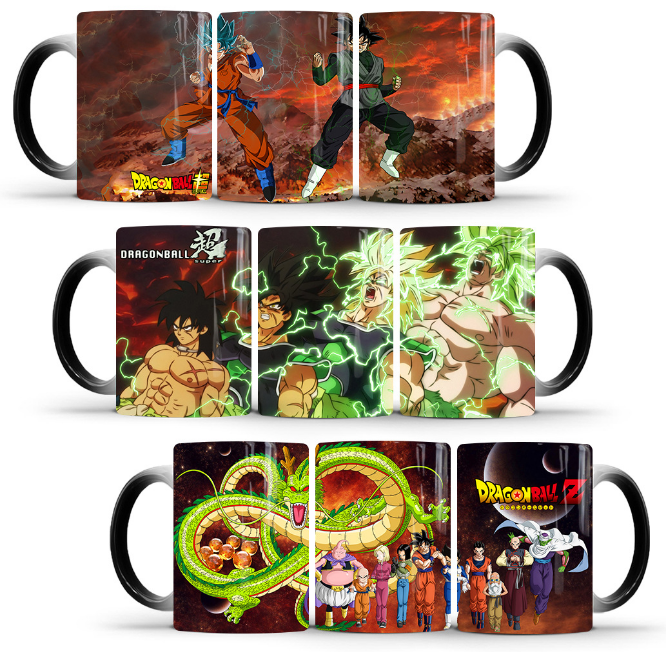 dragon ball anime discolor mug