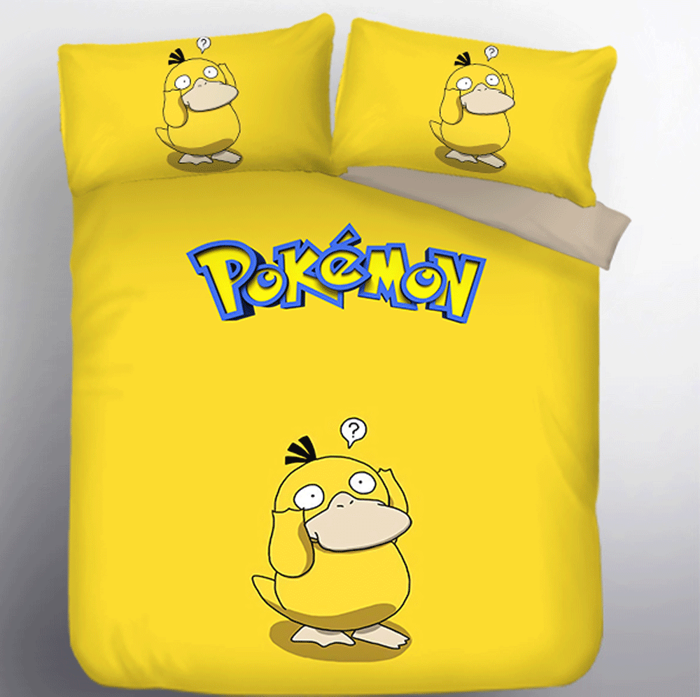 pokemon anime bedsheet set US-FULL 203x228cm welcome custom design