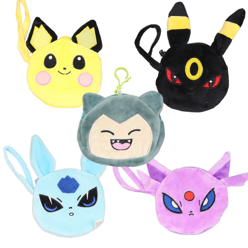 pokemon anime plush wallet