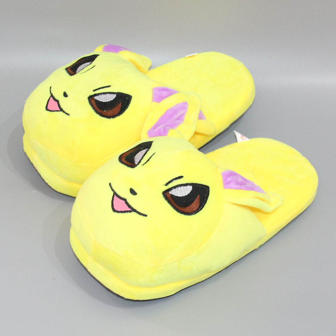 pokemon anime plush slipper
