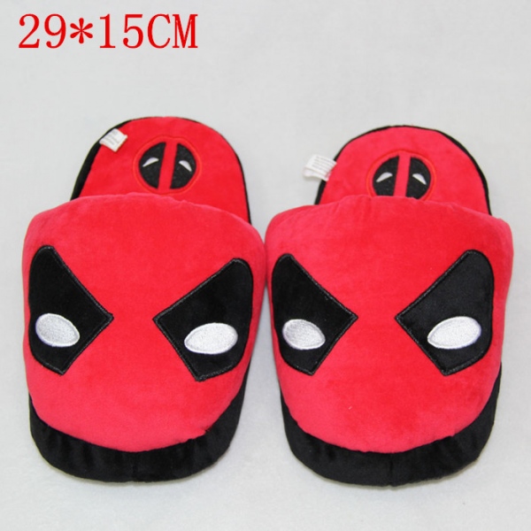 Deadpool Anime Plush Slipper (29*15CM)