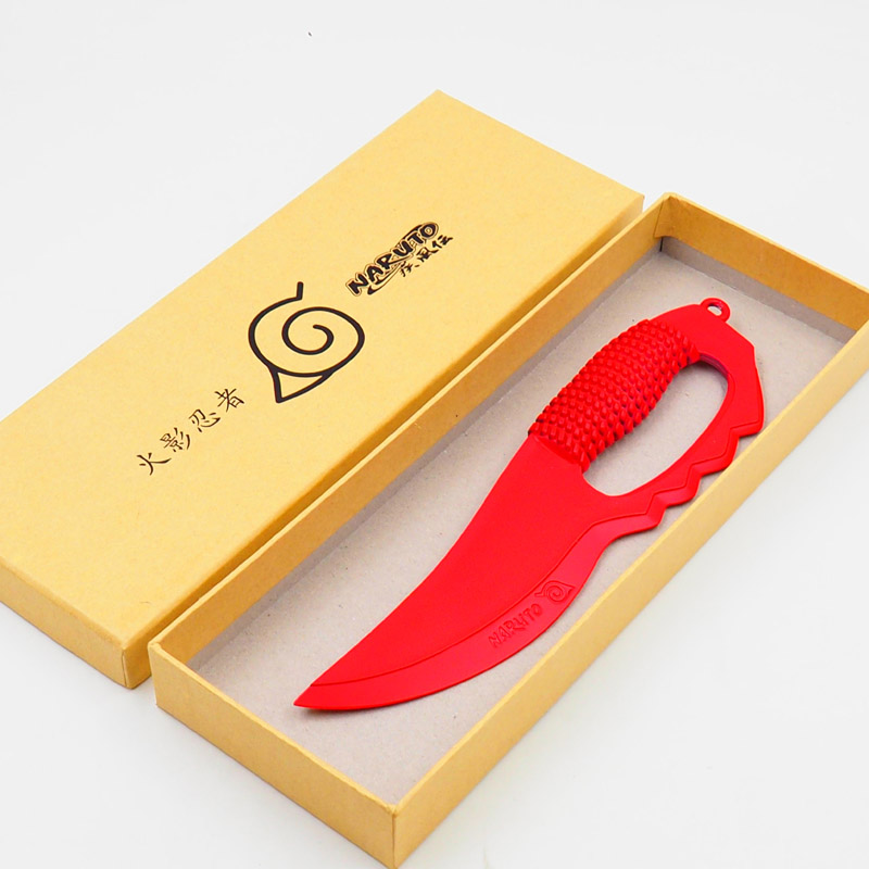 Naruto Sarutobi Asuma Anime Spinner Plastic Box Weapon Set