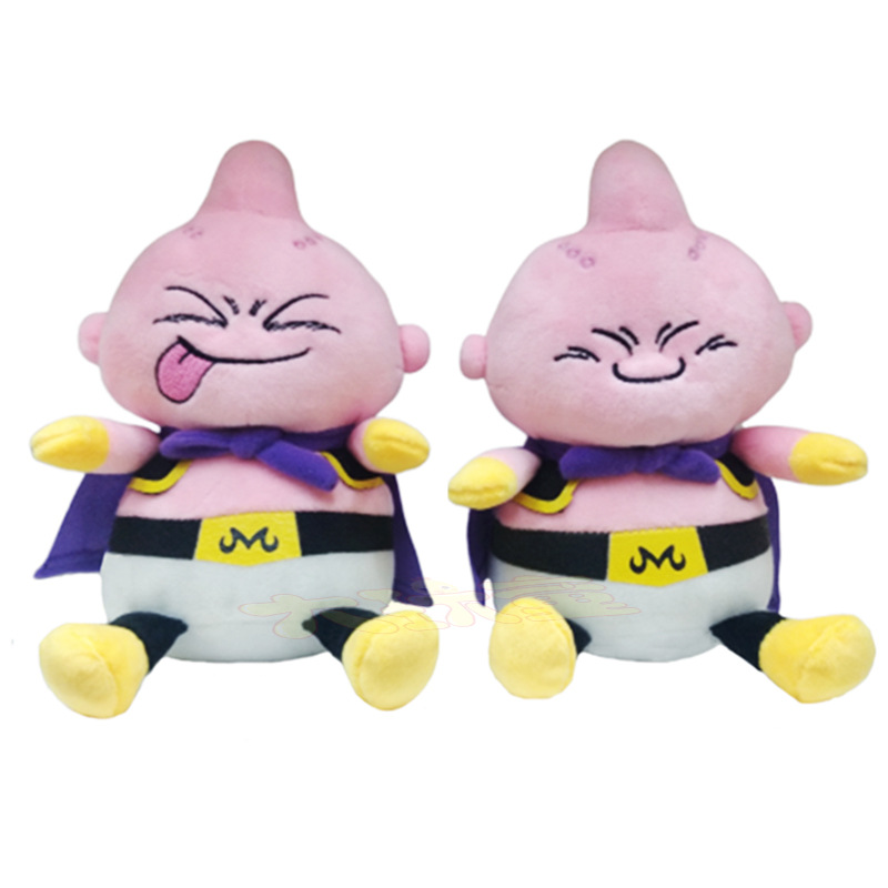 2 Styles 20CM Dragon Ball Z Buu Cartoon Character For Kids Collectible Doll Anime Plush Toy