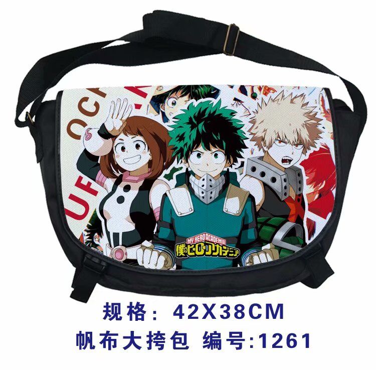 my hero academia Cartoon Japanese Anime Single Shoulder Bag