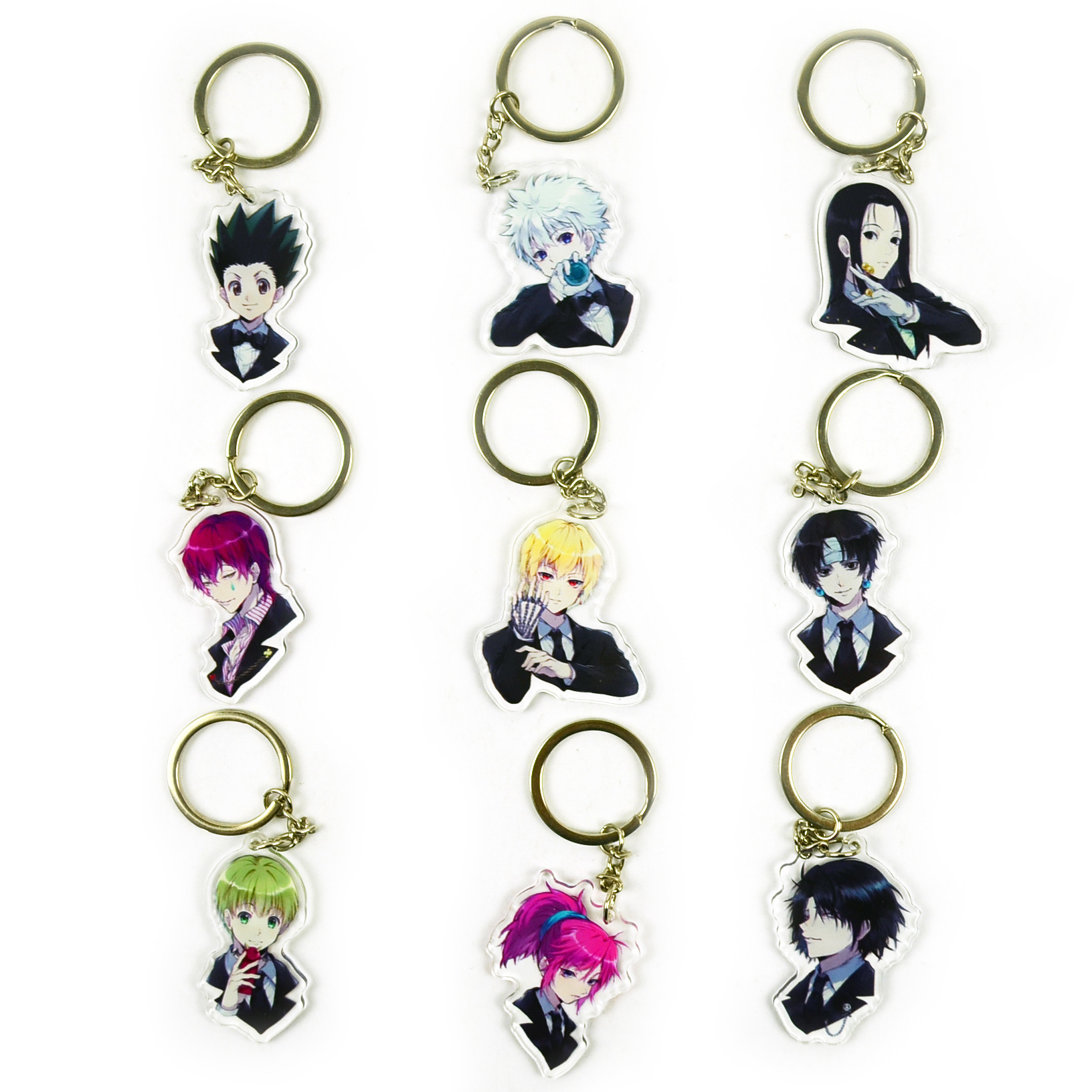 hunter hunter anime keychain random selection