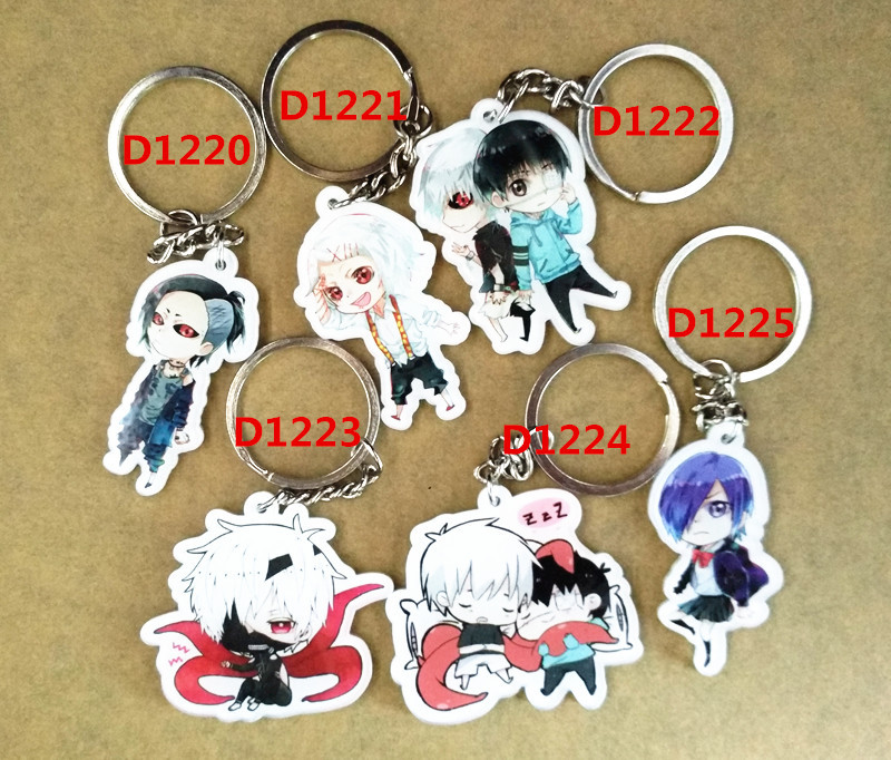 Tokyo Ghoul anime keychain