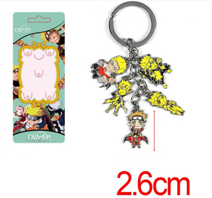 naruto anime keychain