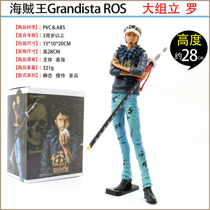 Grandista ROS GROS One Piece Law Collection Model Toys Statue PVC Anime Figure