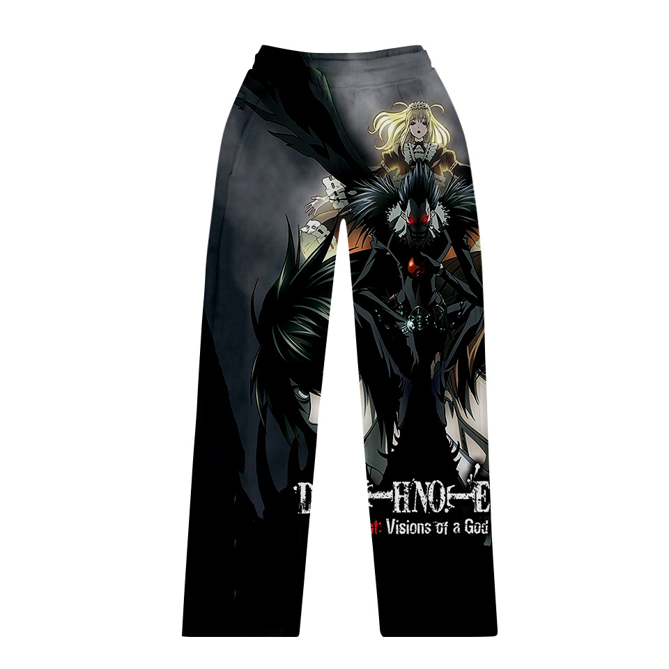 2021 death note anime 3d printed pants