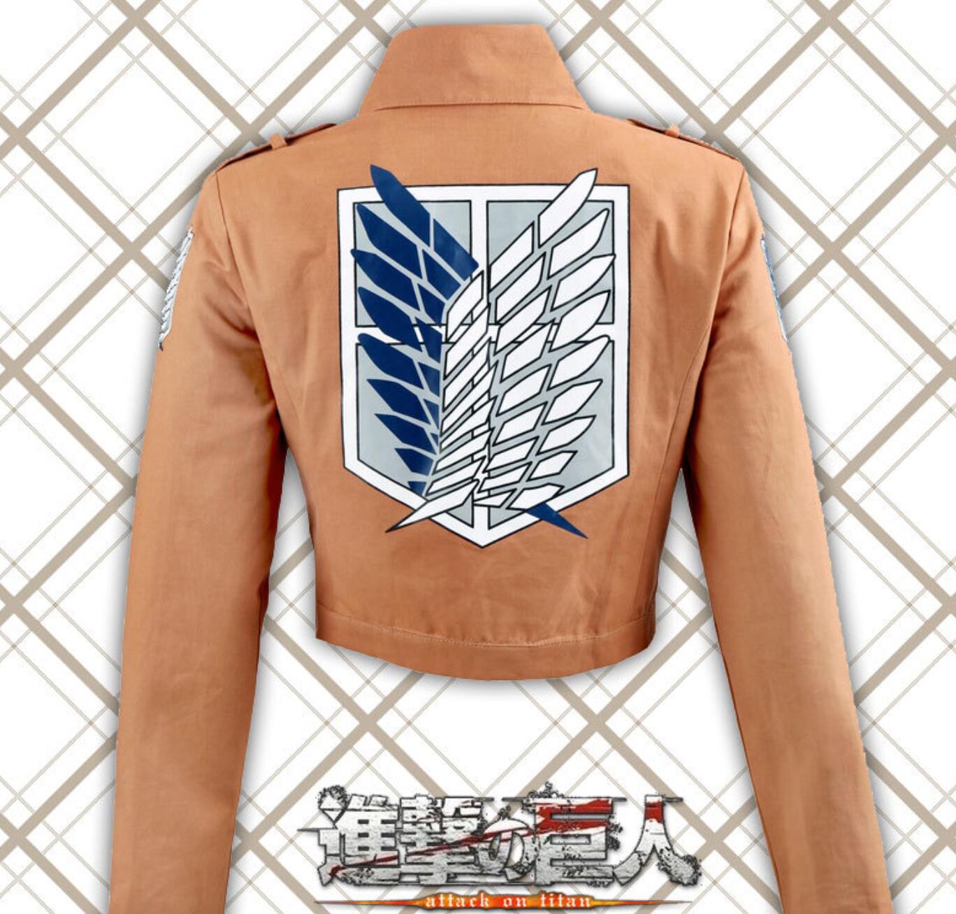 Attack on Titan anime cosplay outer clothing