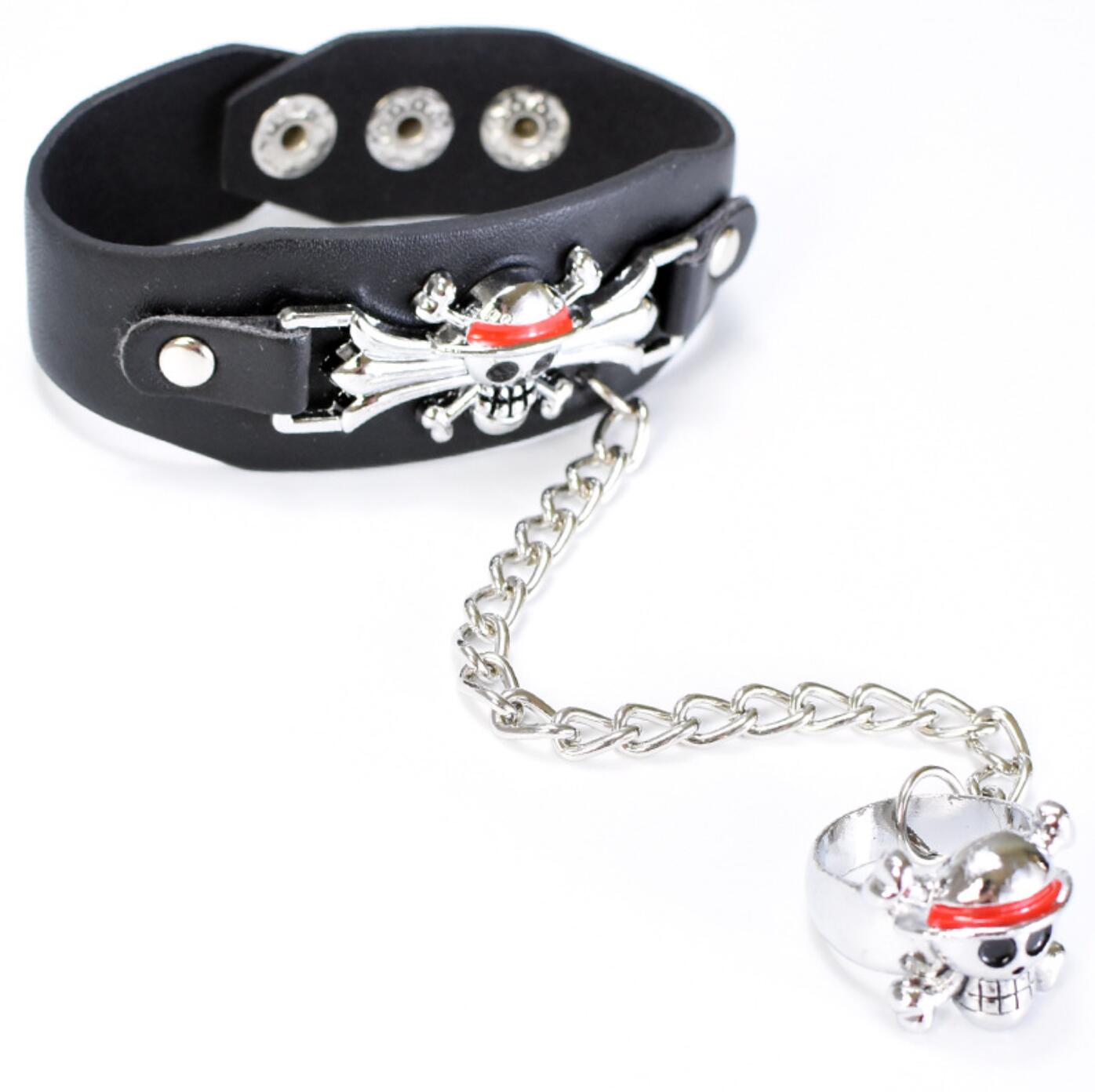 One Piece anime ring&Wristband