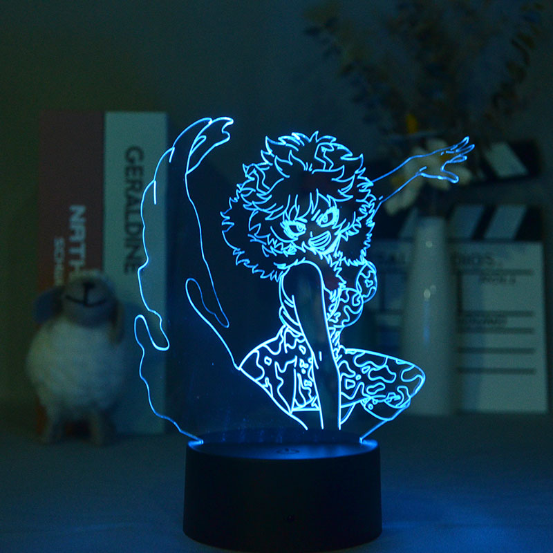 My Hero Acaemia anime 7 colours LED light