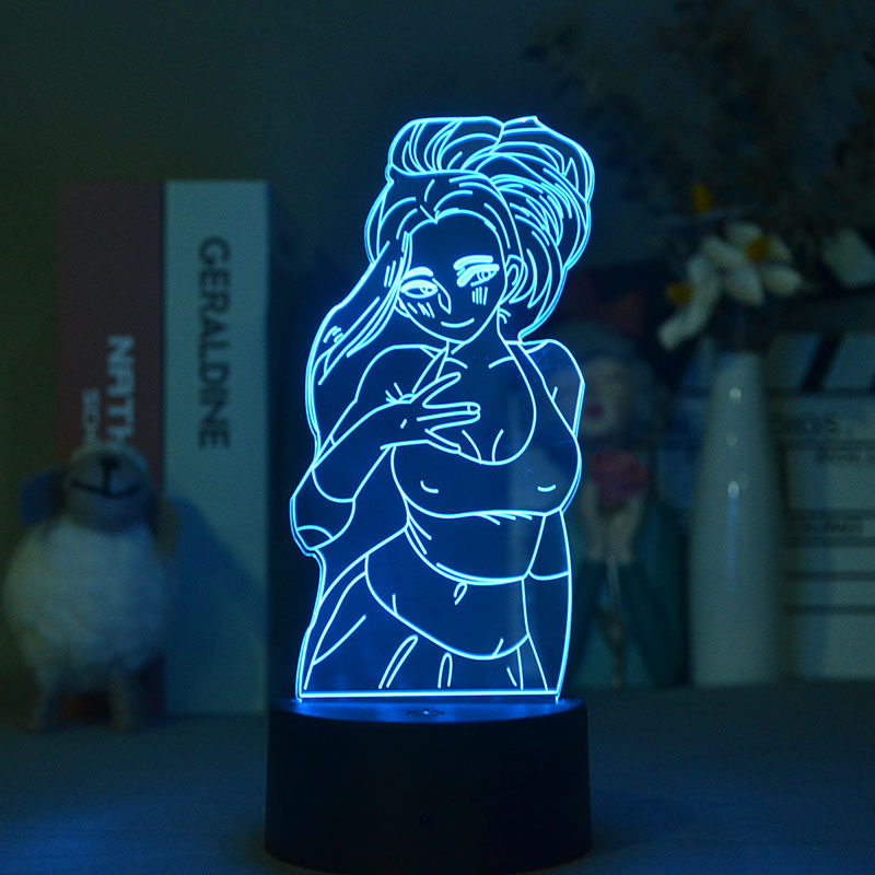 My Hero Acaemia anime 7 colours LED light