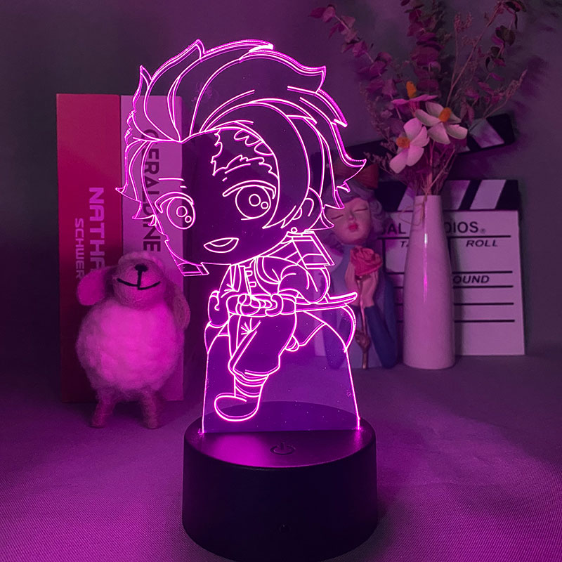 Demon Slayer anime 7 colours LED light