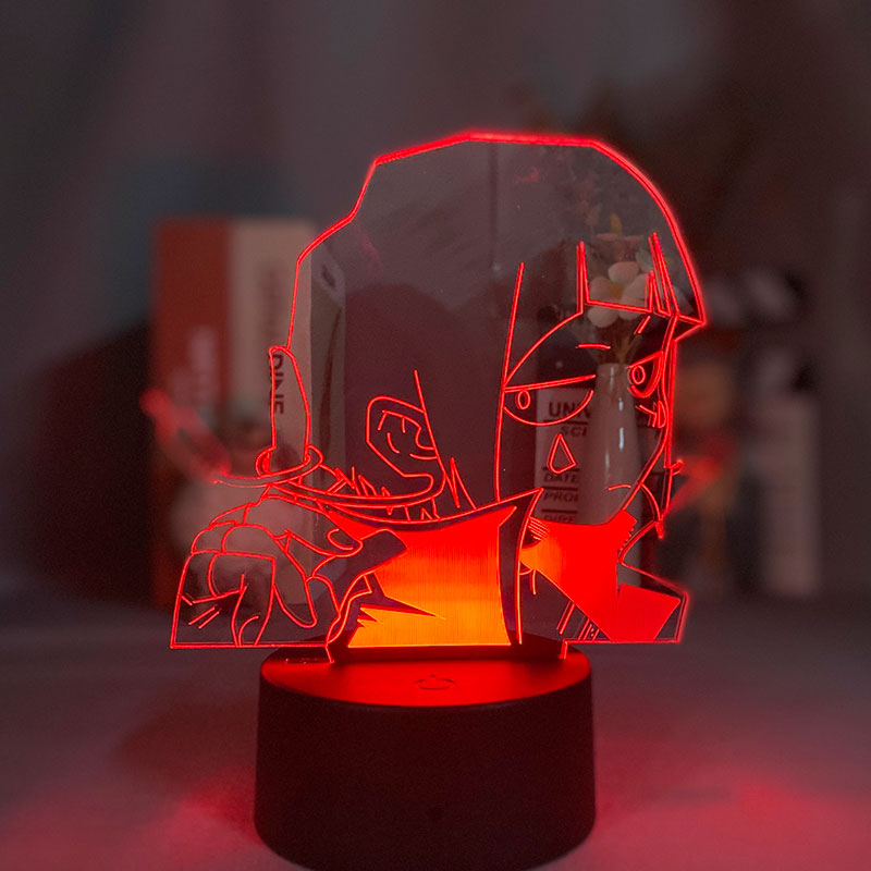 Naruto anime 7 colours LED light