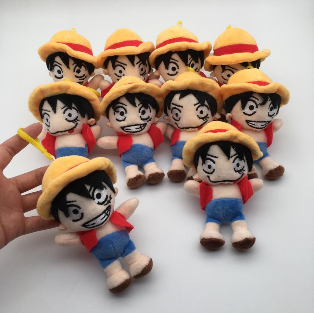 One Piece anime plush dolls  price for a set of 10 pcs