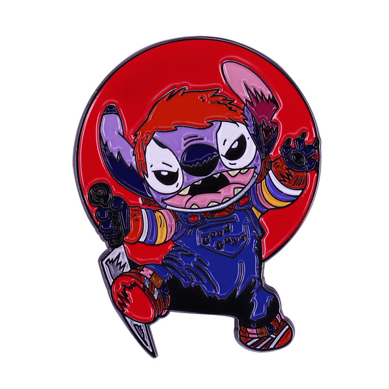 Stitch anime pin