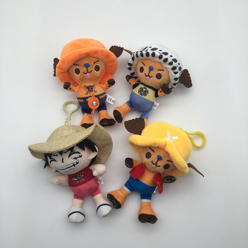 One Piece anime plush toys set