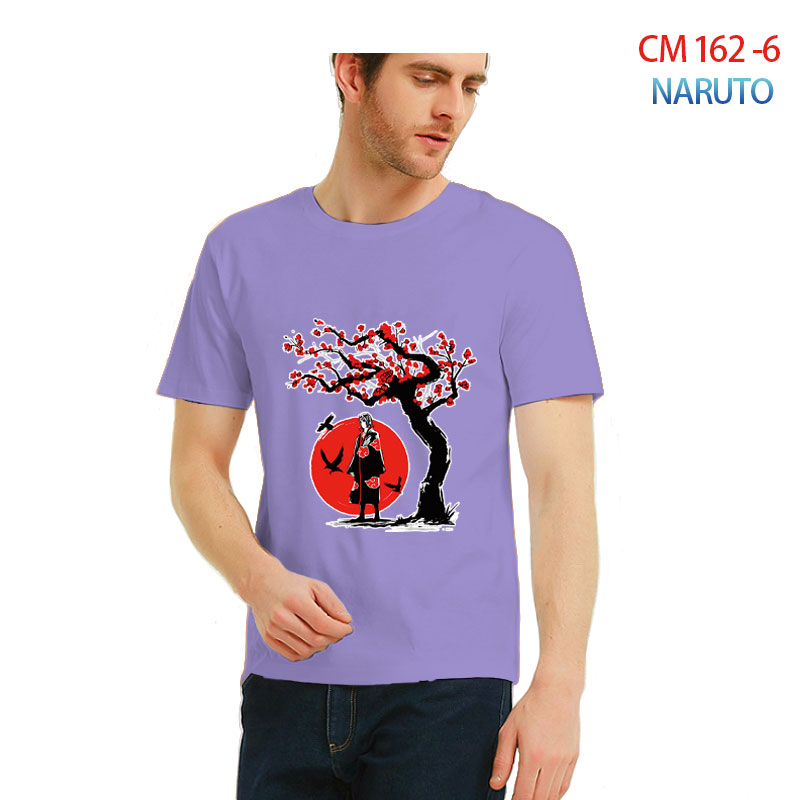 Naruto anime 7 colours T-shirt for lovers