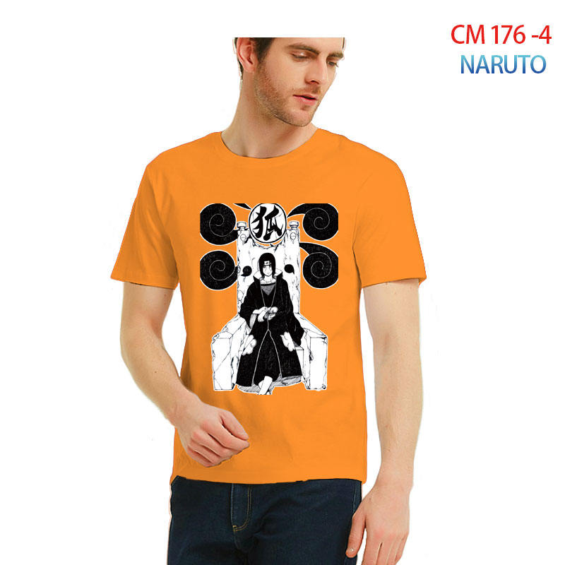 Naruto anime 7 colours T-shirt for lovers