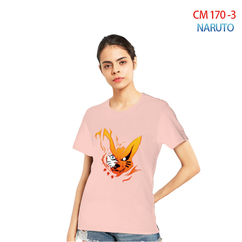 Naruto anime 7 colours T-shirt for lovers