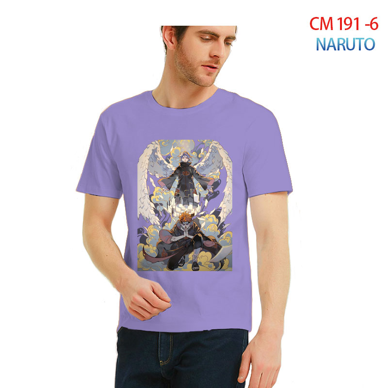 Naruto anime 7 colours T-shirt for lovers