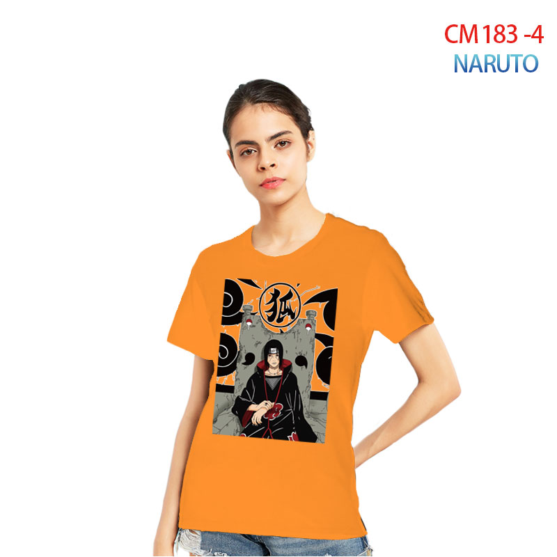 Naruto anime 7 colours T-shirt for lovers