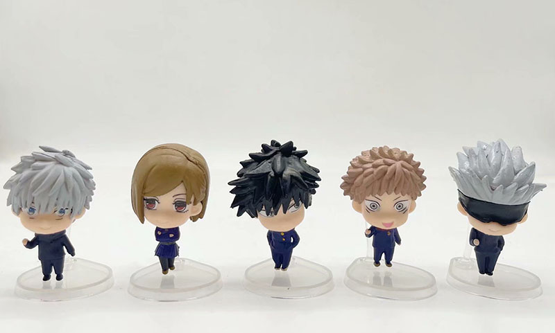 Jujutsu Kaisen anime figures set(5pcs a set)(OPP bag)