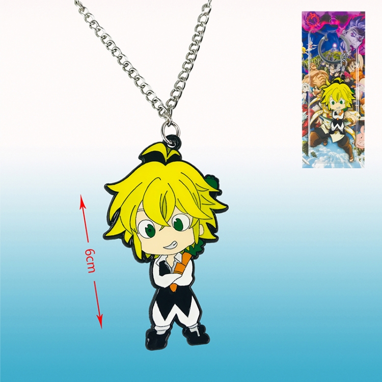 The Seven Deadly Sins anime necklace