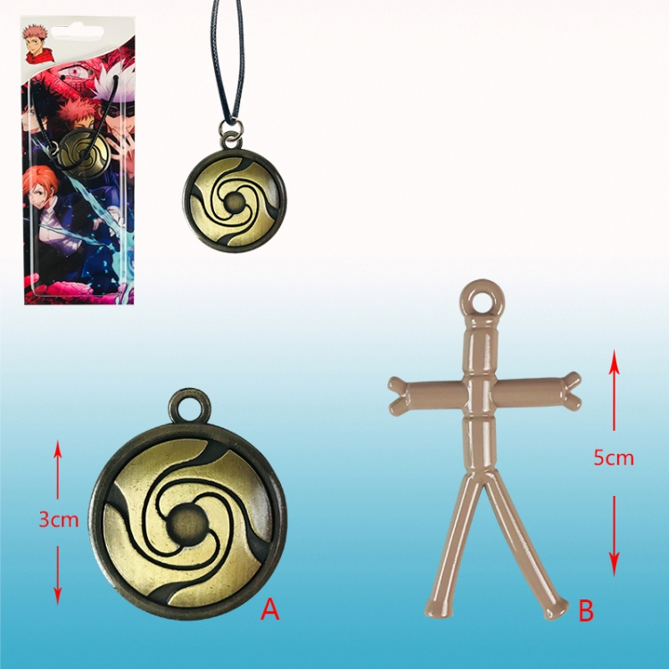 Jujutsu Kaisen anime necklace, price for a set of 2 pcs