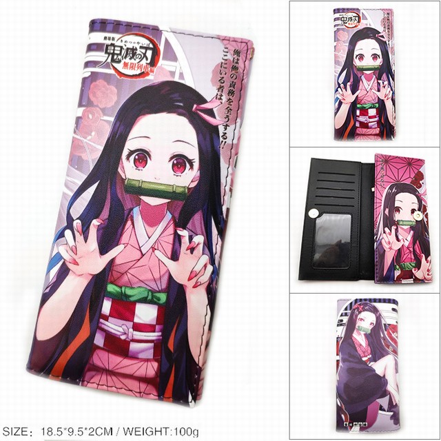 Demon Slayer anime long wallet