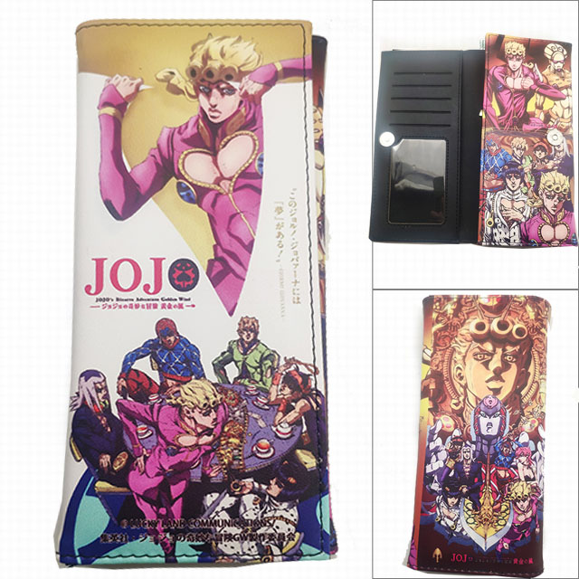JoJo's Bizarre Adventure anime long wallet