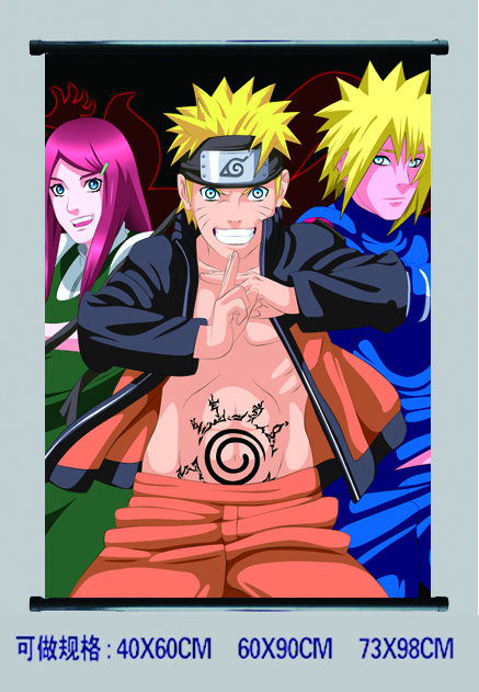 naruto anime wallscroll (60*90cm)