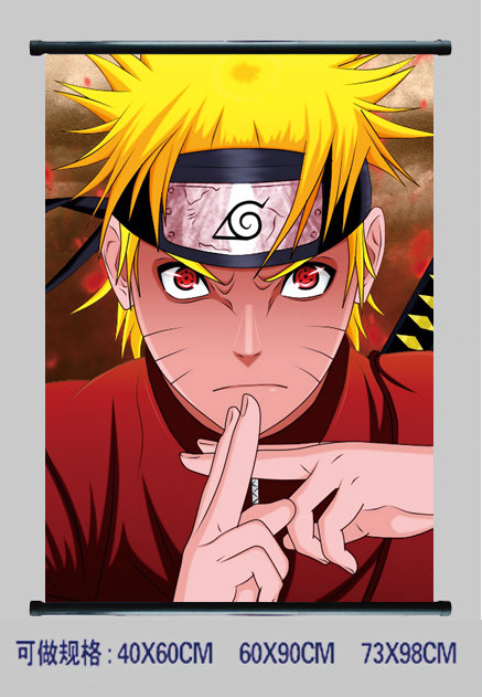 naruto anime wallscroll (60*90cm)