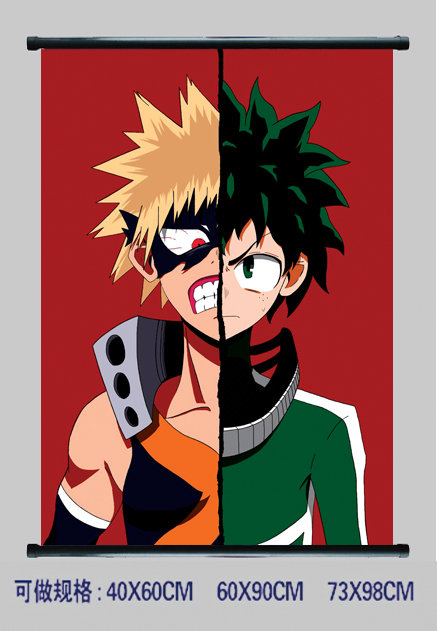 my hero academia anime wallscroll (60*90cm)