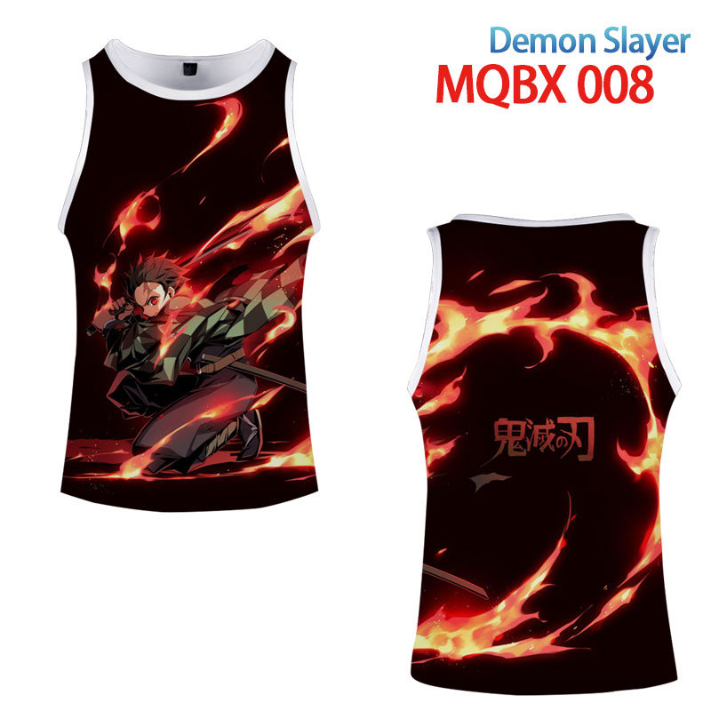 demon slayer anime vest