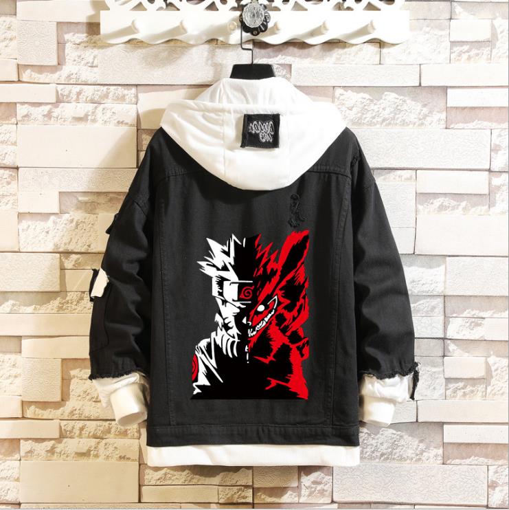 naruto anime  jean sweater